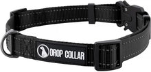 Load image into Gallery viewer, Drop Collar Reflective Nylon Dog Collar with Patent Pending Upright Leash Connection Point