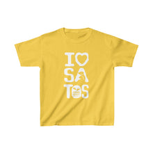 Load image into Gallery viewer, I Love  Satos (White) - Kids Heavy Cotton™ Tee