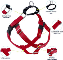 Load image into Gallery viewer, Freedom No-Pull Dog Harness Red