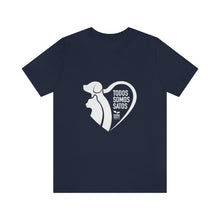 Load image into Gallery viewer, Todos Somos Satos (White) - Unisex Jersey Short Sleeve Tee