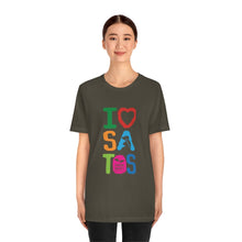 Load image into Gallery viewer, I Love Satos - Unisex Jersey Short Sleeve Tee