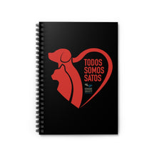 Load image into Gallery viewer, Todos Somos Satos - Spiral Notebook - Ruled Line