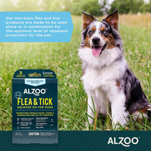 Load image into Gallery viewer, ALZOO Flea & Tick Repellent Squeeze-On for Dogs - Pack of 3