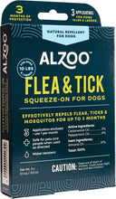 Load image into Gallery viewer, ALZOO Flea & Tick Repellent Squeeze-On for Dogs - Pack of 3