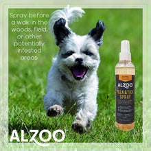 Load image into Gallery viewer, ALZOO Flea & Tick Repellent Spray for Dogs 8 oz.