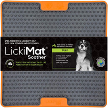 Load image into Gallery viewer, LickiMat Tuff Soother, Heavy-Duty Dog Slow Feeders Lick Mat