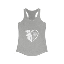 Load image into Gallery viewer, Todos Somos Satos (White) - Women's Ideal Racerback Tank