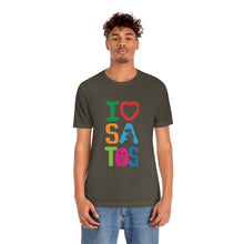 Load image into Gallery viewer, I Love Satos - Unisex Jersey Short Sleeve Tee