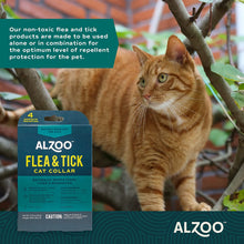 Load image into Gallery viewer, ALZOO Natural Flea & Tick Collar for Cats