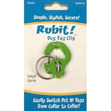 Load image into Gallery viewer, Rubit! Curve Shape Dog Tag Clip Large