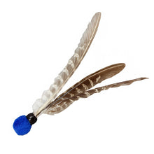 Load image into Gallery viewer, Go Cat Kitty Kopter Cat Toy, Throw Toy with Feathers That Spins in The Air