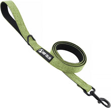 Load image into Gallery viewer, Drop Collar Natural Material Leash with Sleek D-Ring for Accessories & Soft Padded Gel Handle for Comfort (Long)