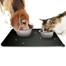 Load image into Gallery viewer, WOOZAPET Silicone Non-Slip Waterproof Large Feeding Mat For Dogs and Cats