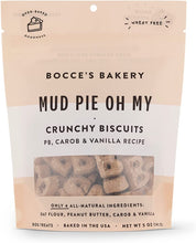 Load image into Gallery viewer, Bocce's Bakery Mud Pie Oh My All-Natural Crunchy Biscuits Dog Treats 5 oz