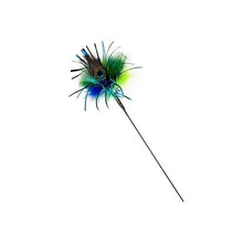 Load image into Gallery viewer, Go Cat 18&quot; Peacock Sparkler Cat Toy
