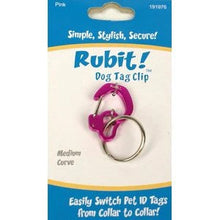 Load image into Gallery viewer, Rubit! Curve Shape Dog Tag Clip Medium