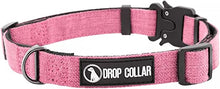 Load image into Gallery viewer, Drop Collar Natural Material Easy One Click Adjustable Dog Collar