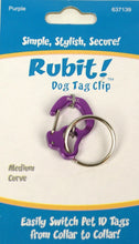 Load image into Gallery viewer, Rubit! Curve Shape Dog Tag Clip Medium