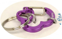 Load image into Gallery viewer, Rubit! Heart Shaped Aluminum Dog Tag Clip Small