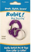 Load image into Gallery viewer, Rubit! Curve Shape Dog Tag Clip Large