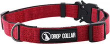 Load image into Gallery viewer, Drop Collar Natural Material Easy One Click Adjustable Dog Collar