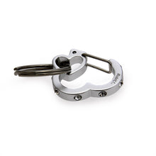 Load image into Gallery viewer, Rubit! Rhinestone Medium Heart Shaped Dog Tag Clip