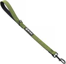 Load image into Gallery viewer, Drop Collar Natural Material Leash with Sleek D-Ring for Accessories & Soft Padded Gel Handle for Comfort (Long)