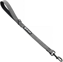 Load image into Gallery viewer, Drop Collar Natural Material Leash with Sleek D-Ring for Accessories & Soft Padded Gel Handle for Comfort (Shorty)