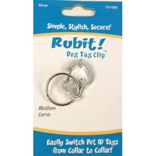 Load image into Gallery viewer, Rubit! Curve Shape Dog Tag Clip Medium