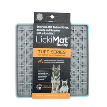 Load image into Gallery viewer, LickiMat Tuff Buddy, Heavy-Duty Dog Slow Feeder Lick Mat