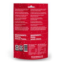 Load image into Gallery viewer, PureBites Holiday Turkey & Sweet Potato Dog Treats 2.5 oz