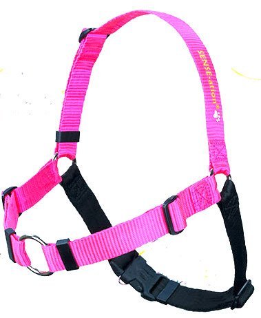 The Original Sense-ation No-Pull Dog Training Harness (Pink, Extra Large Wide)