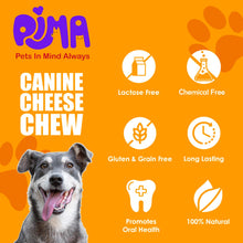 Load image into Gallery viewer, PIMA Canine Cheese Chew for Dogs 65 lbs or Smaller - 3 Chews Mixed Large - 9.9 oz.
