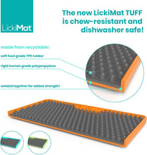 Load image into Gallery viewer, LickiMat Tuff Soother, Heavy-Duty Dog Slow Feeders Lick Mat
