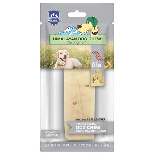 Himalayan Pet Supply Dog Chew Bacon Flavor - Extra Large - Grey