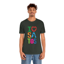 Load image into Gallery viewer, I Love Satos - Unisex Jersey Short Sleeve Tee
