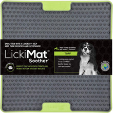 Load image into Gallery viewer, LickiMat Tuff Soother, Heavy-Duty Dog Slow Feeders Lick Mat
