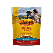 Load image into Gallery viewer, Zuke&#39;s Mini Naturals Training Dog Treats Beef Recipe 6 oz.
