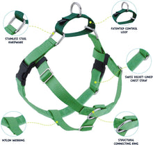 Load image into Gallery viewer, Freedom No-Pull Dog Harness Neon Green
