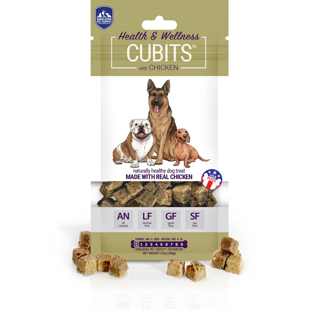 Himalayan Pet Supply Health and Wellness Cubits with Chicken