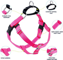 Load image into Gallery viewer, Freedom No-Pull Dog Harness Hot Pink
