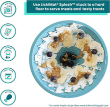 Load image into Gallery viewer, LickiMat Splash, Dog Slow Feeder Bowls Lick Mat
