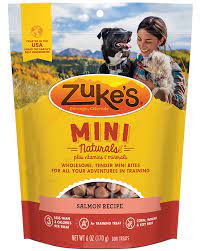 Zuke's Mini Naturals Training Treats Salmon 6 oz.