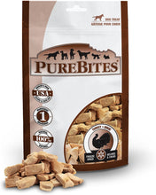 Load image into Gallery viewer, PureBites Turkey Freeze Dried Dog Treats 2.47 oz.
