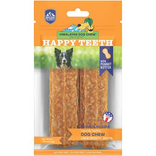 Load image into Gallery viewer, Himalayan Happy Teeth Natural Cheese Dog Chews | Peanut Butter Flavor
