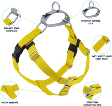 Load image into Gallery viewer, Freedom No-Pull Dog Harness Yellow
