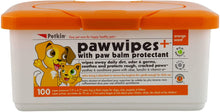 Load image into Gallery viewer, Petkin Paw Wipes Plus, 100 Orange Scented Wipes
