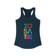 Load image into Gallery viewer, I Love Satos - Women&#39;s Ideal Racerback Tank
