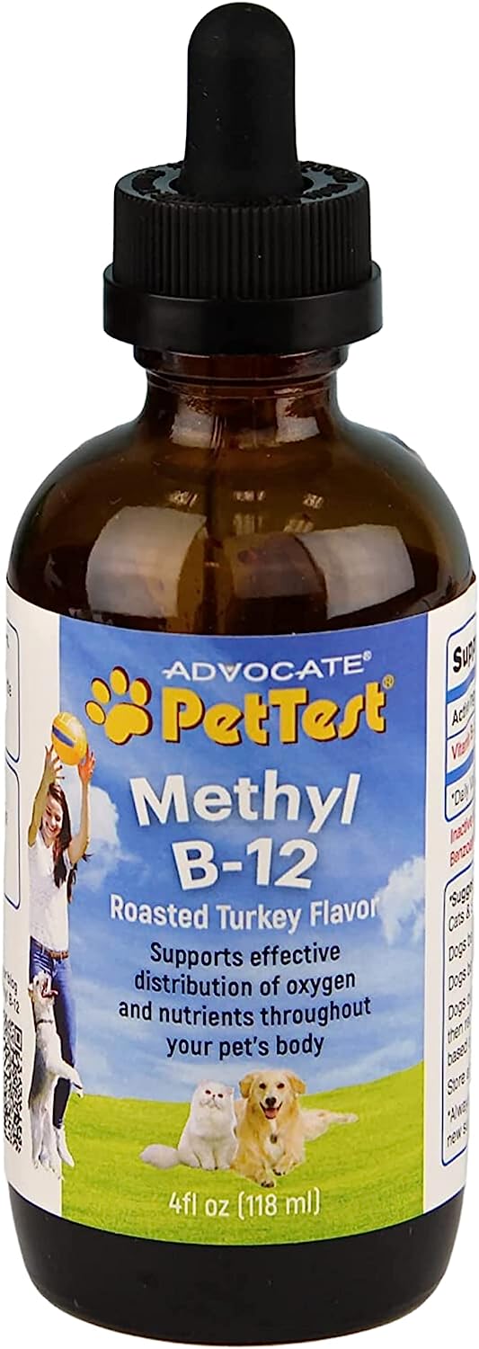 PetTest Methyl B-12 for Diabetic Dogs & Cats 4 fl oz