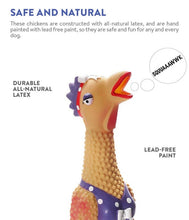 Load image into Gallery viewer, Charming Pet Henrietta Chicken Dog Toy (Large)
